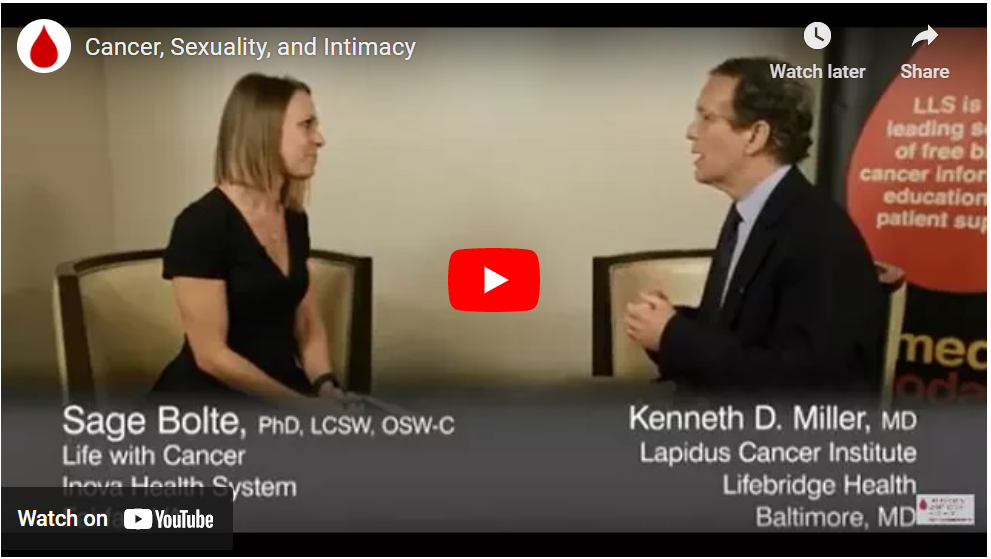 Cancer, Sexuality, and Intimacy Cancer, Sexuality, and Intimacy